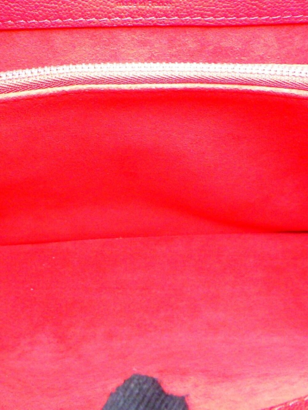 LV Red Monogram Leather Very One Handle Bag - Picture 10 of 12